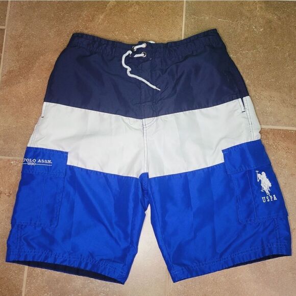 Bundle of 2 men's cargo swim trunks - Picture 5 of 16